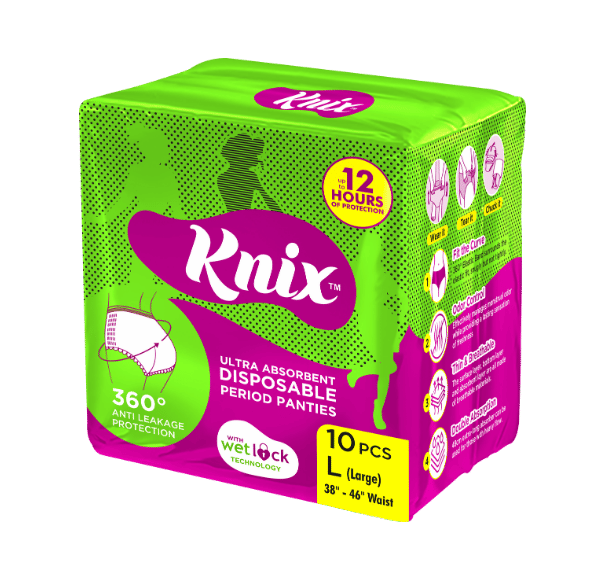 Knix Disposable Sanitary Panties - LARGE - Image 3