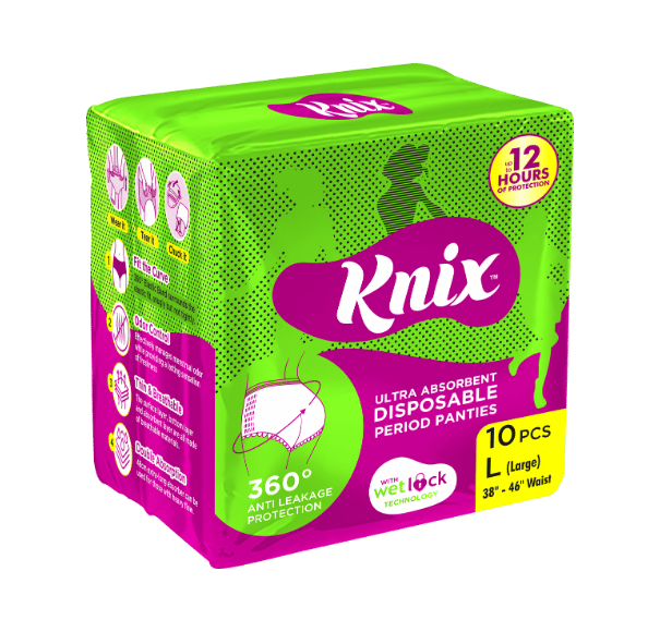 Knix Disposable Sanitary Panties - LARGE - Image 2